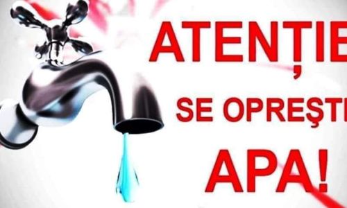Se opreşte furnizarea apei potabile într-o comună din Argeş