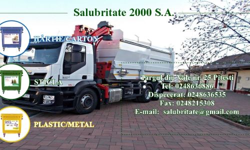 Colectarea separată a deșeurilor, în perioada sărbătorilor de iarnă!