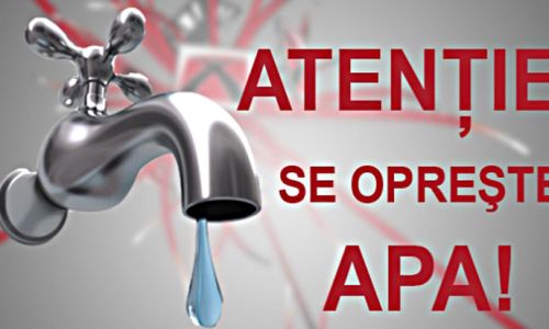 Se opreşte furnizarea apei potabile într-o comună din Argeş
