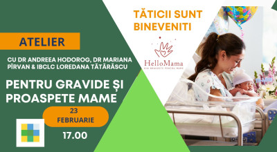 Atelier gratuit pentru gravide și mămici, la Spitalul Mioveni