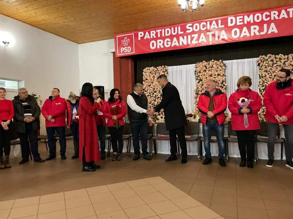 Organizația locală PSD din comuna Oarja și-a desemnat noua conducere