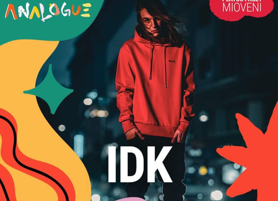 IDK va urca pe scena Analogue Festival