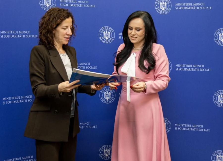 Ministrul Simona Bucura-Oprescu, reuniune bilaterală cu comisarul european Roxana Mînzatu