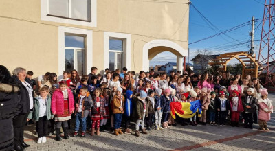Micuții din comuna Bradu au celebrat Ziua Națională