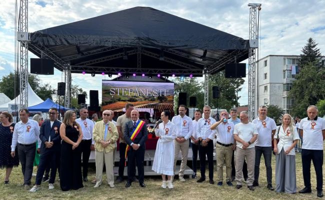 Orașul Ștefănești a marcat 573 de ani de la prima atestare documentară!