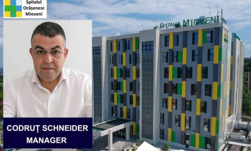 Codruț Schneider, noul manager al Spitalului Mioveni