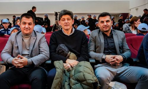Nume mari ale fotbalului au fost alături de fotbaliștii de la Unirea Bascov