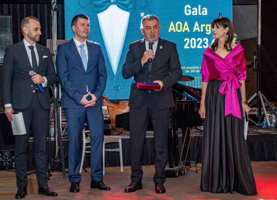 Primarul Cristian Gentea a luat parte la Gala AOA Argeș