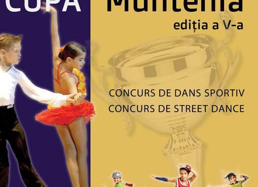 La finalul săptămânii, concurs de dans sportiv la Sala Sporturilor din Piteşti