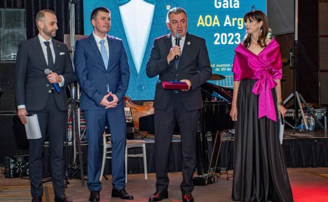 Primarul Cristian Gentea a luat parte la Gala AOA Argeș