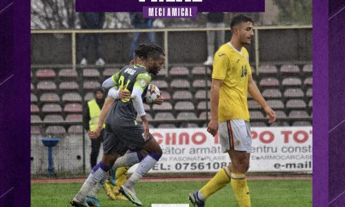 FC Argeş, meci egal cu naţionala de tineret a României