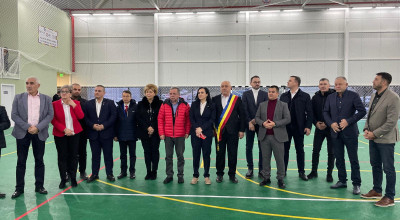 Încă un vis împlinit la Lerești! Sală de sport modernă, dată în folosință!