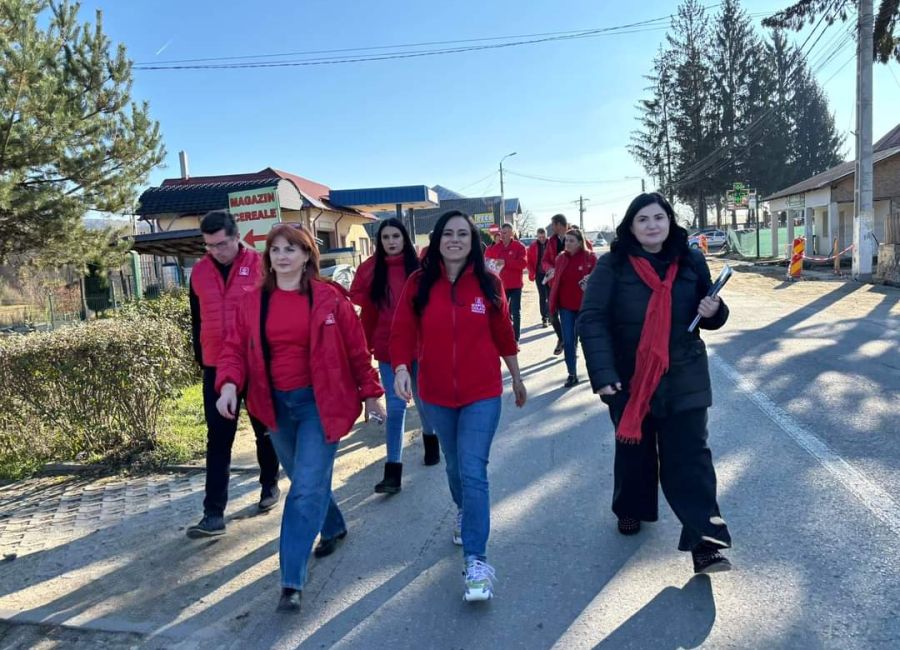 Ministrul Simona Bucura-Oprescu, președintele Ion Mînzînă și echipa PSD, în echipă cu argeșenii din Lerești, Bălilești, Vlădești, Budeasa, Bascov, Albeștii de Muscel, Bârla, Stolnici, Lunca Corbului, Săpata, Vedea, Bughea de Sus și Bughea de Jos!