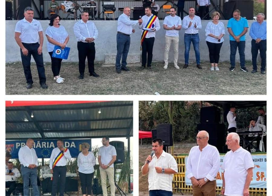 Echipa PSD, alături de cetățenii din Săpata, Uda și Beleți-Negrești în zi de mare sărbătoare