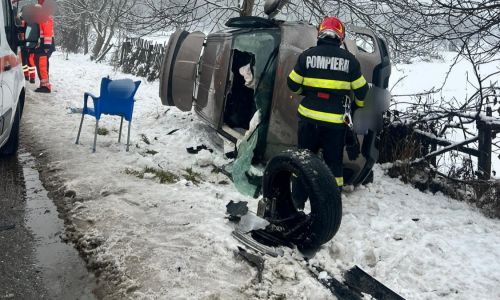 PRĂPĂD în Argeș! Accident cu OPT VICTIME!