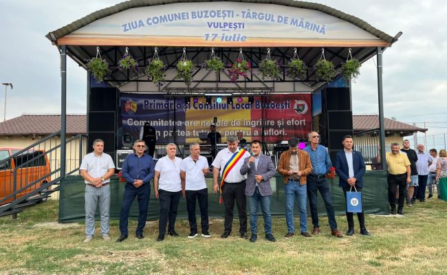Zi de sărbătoare la Buzoești – tradiție, oameni harnici și speranță pentru viitor!