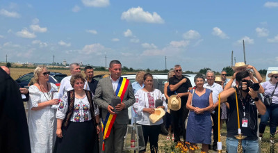 Moment emoționant în comuna Bradu! A fost sfințită o troiță!