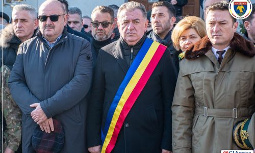 Conducerea CJ Argeş a luat parte la manifestările prilejuite de Ziua Unirii Principatelor