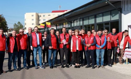 PSD Costești continuă campania de strângere de semnături pentru susținerea premierului Marcel Ciolacu la funcția de președinte al României!