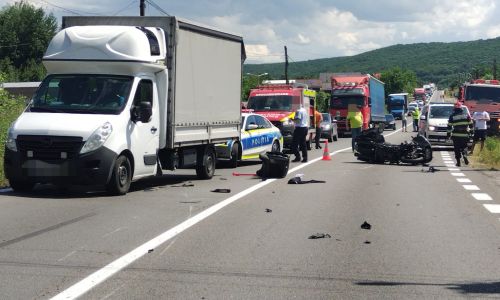 ACUM! Accident MORTAL în Argeș! Un motociclist a murit