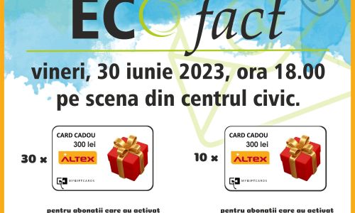 Lista abonaților validați pentru a participa la Tombola ECOfact