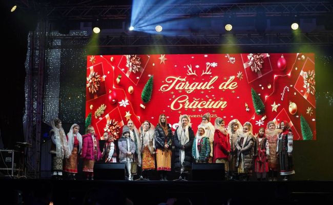 S-a încheiat prima zi a Târgului de Crăciun de la Mioveni!