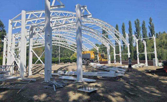 Primarul Cristian Gentea, vești excelente privind lucrările la Teatrul de Vară