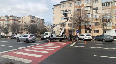 Un nou sistem de semaforizare va fi pus în funcțiune la Mioveni