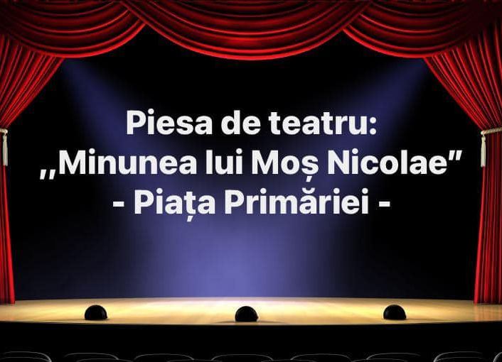 În această seară, piesă de teatru în Piaţa Primăriei