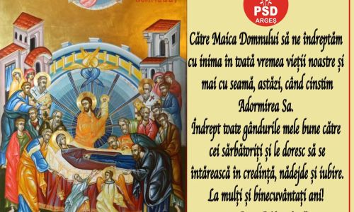 Felicitare PSD Argeș!