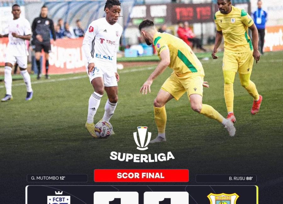 CS Mioveni, REMIZĂ la Botoșani