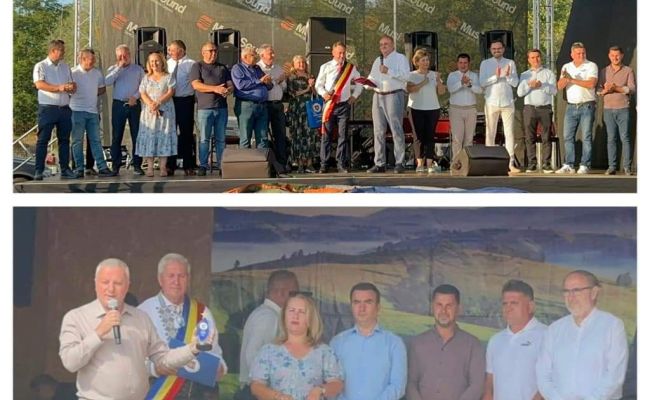 Echipa PSD, la Davidești și la Poienarii de Muscel în zi de mare sărbătoare