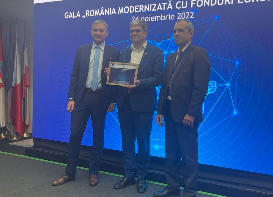 Spitalul Orăşenesc Mioveni premiat pentru modul în care a fost gestionată criza COVID-19