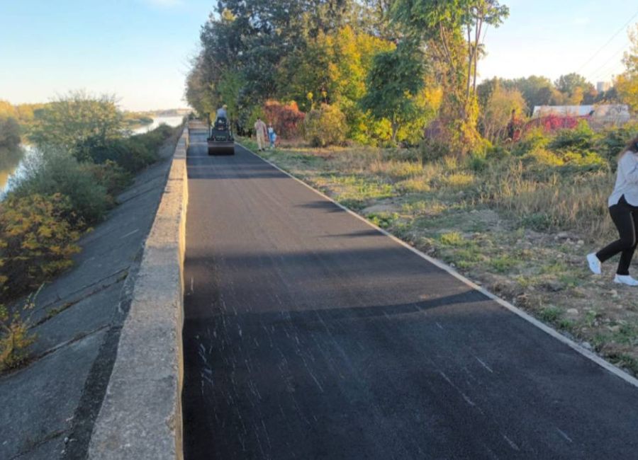 Cristian Gentea: "Se lucrează intens la Promenada Argeşului"