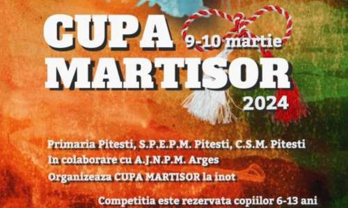 La Pitești se va desfășura Cupa "Mărțișor" la înot