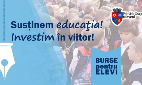 Consiliul Local Mioveni a aprobat acordarea burselor școlare pentru anul 2025–2026