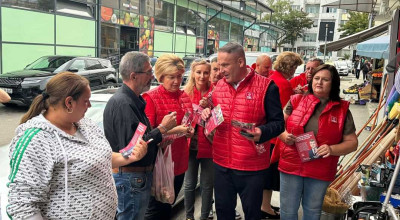 Notarul Ionel Didea, candidat PSD la Senat, și-a petrecut ziua de naștere în mijlocul piteștenilor