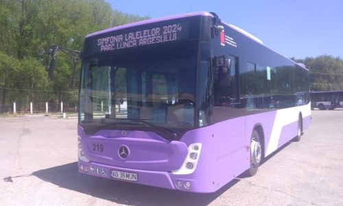 Publitrans, transport GRATUIT la Simfonia Lalelelor