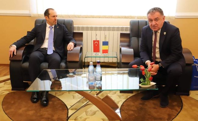Primarul Gentea s-a întâlnit cu ambasadorul Turciei
