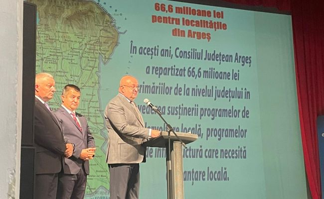 Conducerea CJ Argeş, BILANŢUL după 2 ani de mandat! Număr RECORD de investiţii