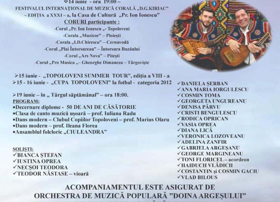 Zile de magie la Topoloveni!