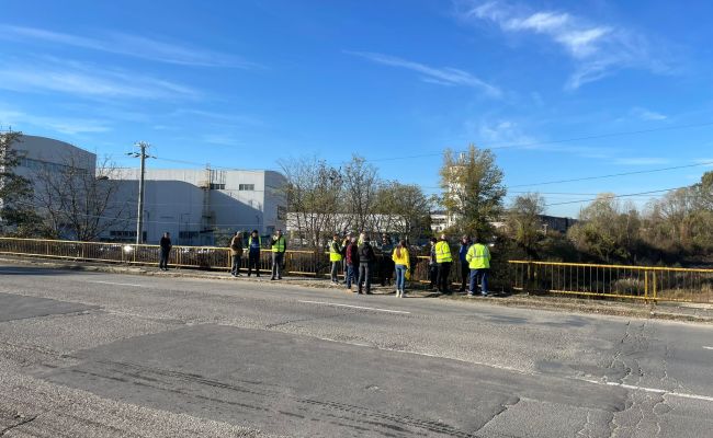 Podul peste pârâul Bascov din strada Depozitelor intră în reabilitare