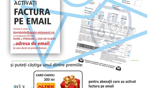 Ultimele zile în care vă puteți înscrie la tombola ECOfact
