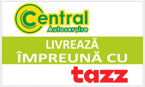 AUTOSERVIRE CENTRAL livrează de acum prin TAZZ