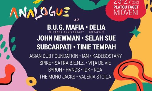 Biletele pentru Analogue Festival sunt disponibile și la sediul Centrului Cultural Mioveni