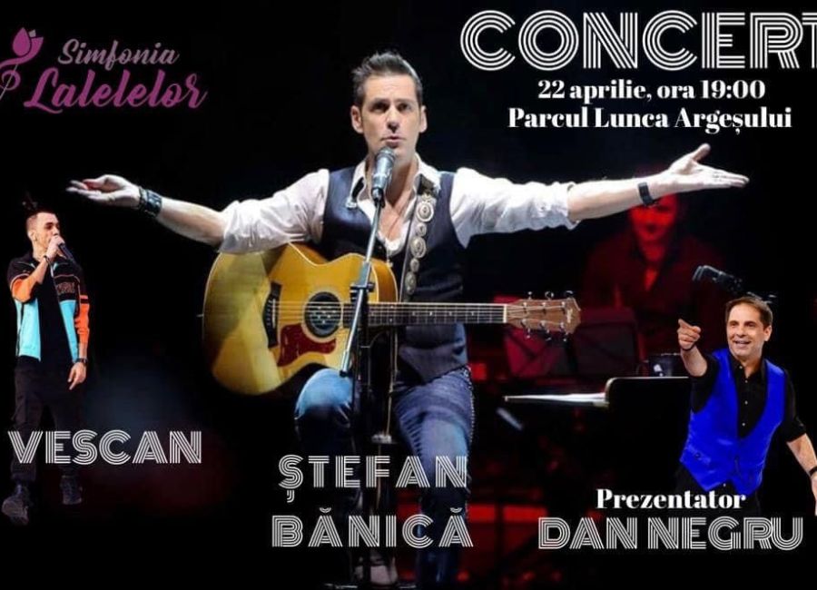 Ștefan Bănică Junior și Vescan, CONCERT, astăzi la Simfonia Lalelelor