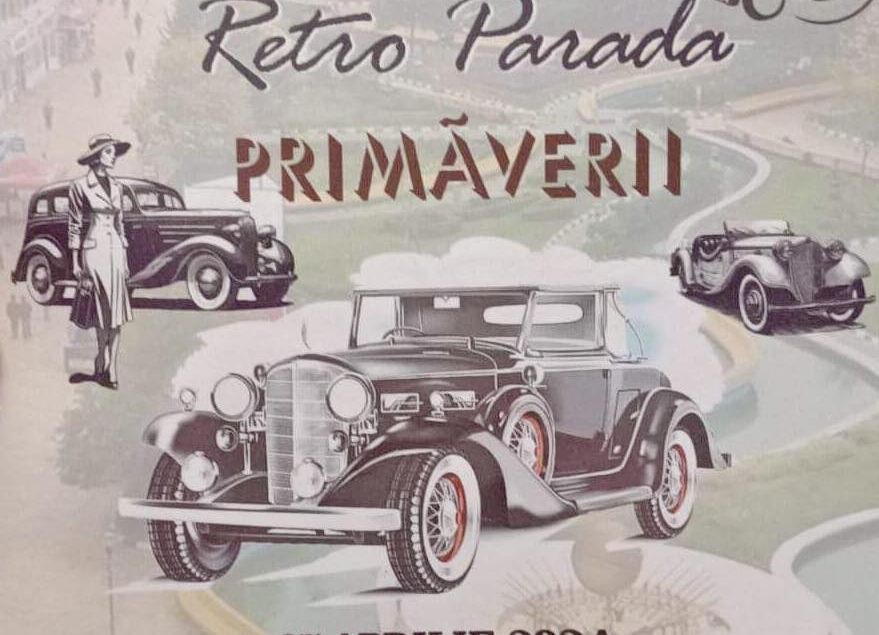 În Piaţa Primăriei din Piteşti, Retroparada Primăverii