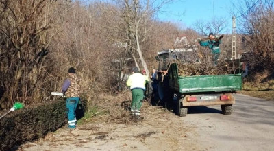 Ample lucrări la Ștefănești! Mesajul primarului Velcea!