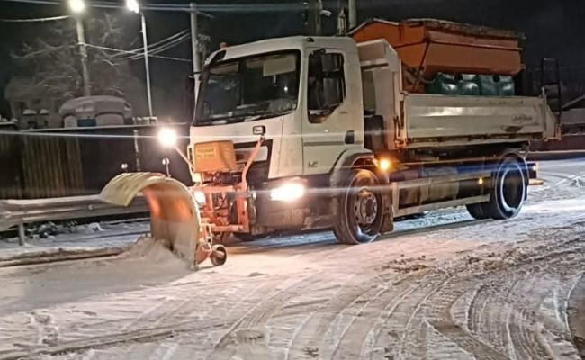 Ample acțiuni de deszăpezire la Ștefănești!