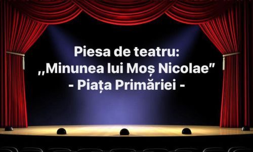 În această seară, piesă de teatru în Piaţa Primăriei